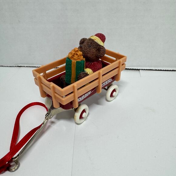 Radio Flyer Christmas Collection Classic Wagon Tree Ornament 1998 Collection - Picture 7 of 8